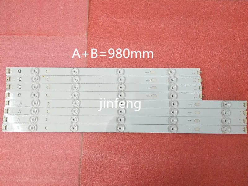 

100%NEW 98cm LED Backlight Lamp strip 9 leds For LG 47" TV innotek DRT 3.0 47" 47LB6300 47GB6500 47LB652V 6916L 1948A 1949A LC47