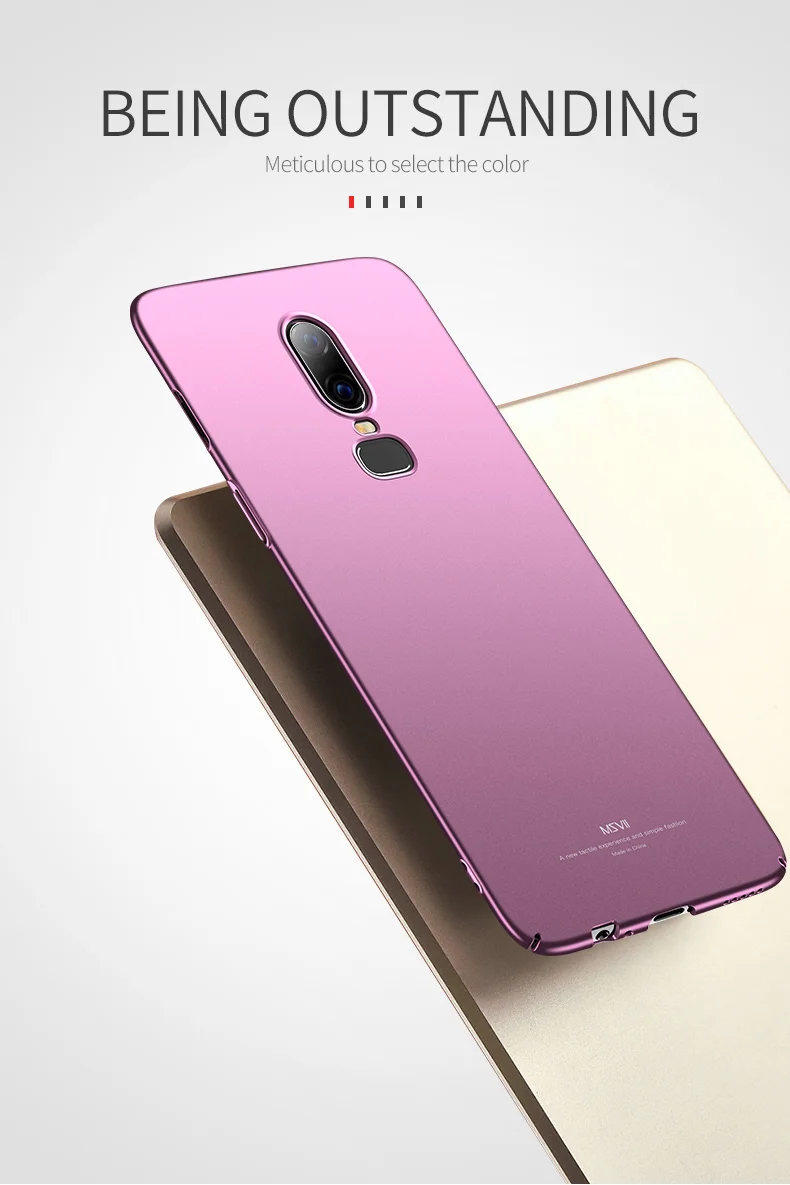 Для OnePlus 7 Pro Чехол MSVII Тонкий матовый чехол для OnePlus 6 T 6 T 5 T Чехол-держатель чехол для One Plus 7 Pro 6 T 5 T