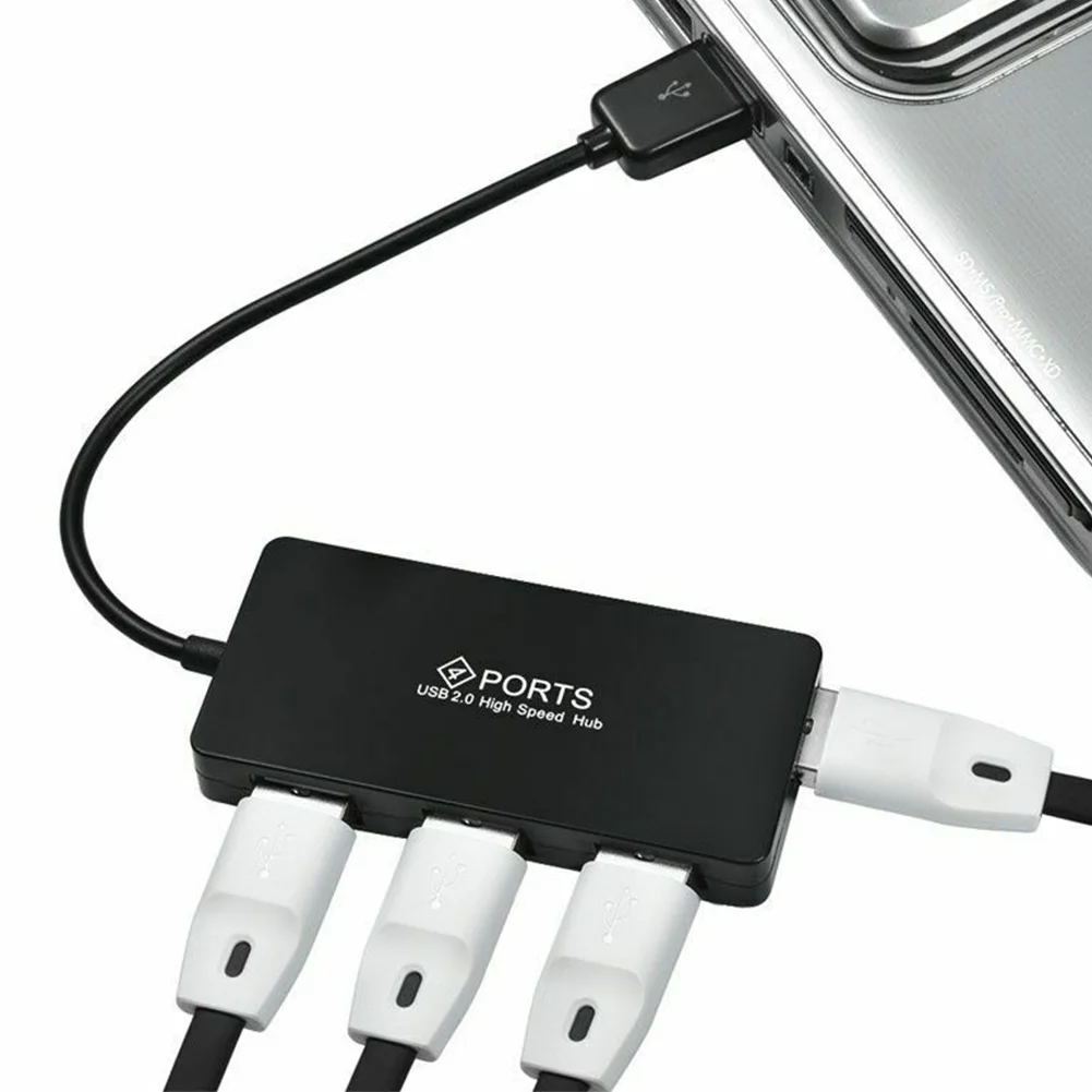 2 0 ультратонкий высокоскоростной Разветвитель USB концентратор для ноутбука