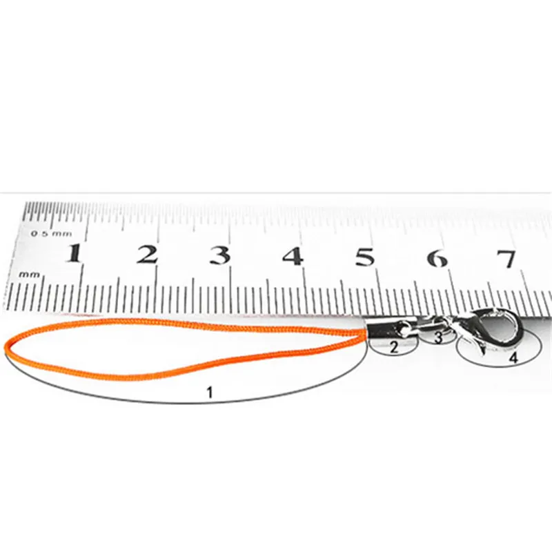 100 шт. шнуры для сотового телефона ремешок яркое украшение мобильного ремешки