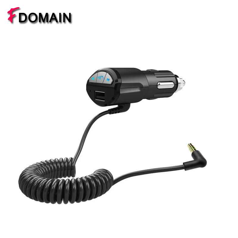 Высокое качество bluetooth hands free автомобильный комплект Авто 3 5 мм aux аудио приемник