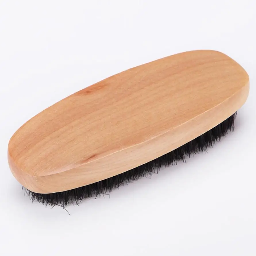 Men Shaving Brush beard brush boar bristle Best Badger Hair Shave Wood Handle Razor Barber Tool 2u0801 | Красота и здоровье