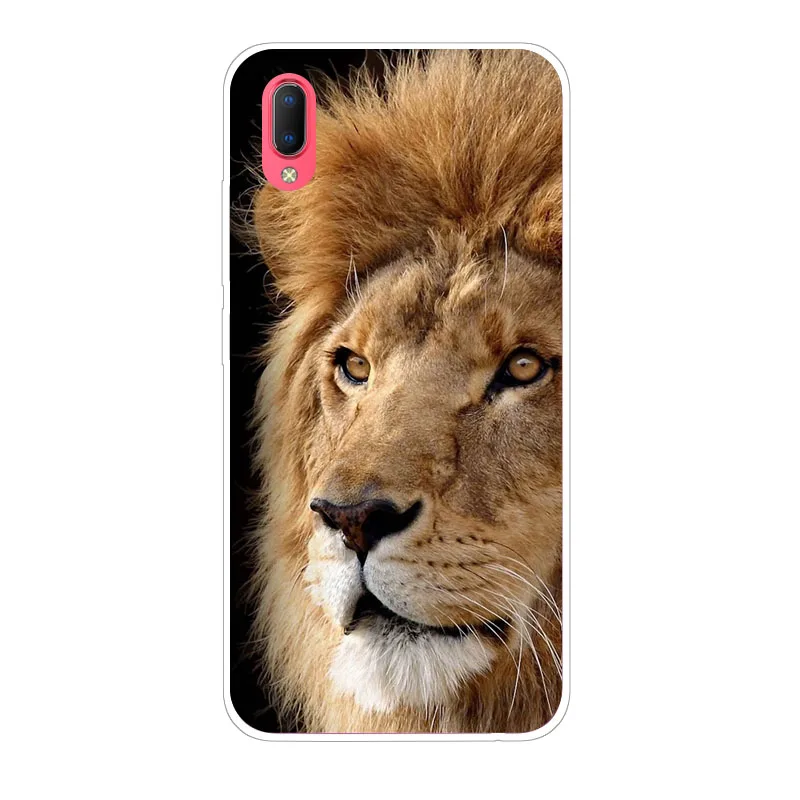 Vivo Y93S Y93 Case Silicon Fierce animals Painting Soft TPU Back Cover for Phone shell Coque Funda |