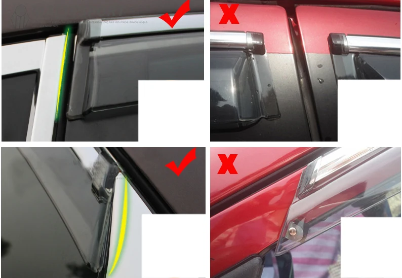 Lsrtw2017 акриловый окна автомобиля дождь щит для renault koleos 2009 2010 2011 2012 2013 samsung qm5