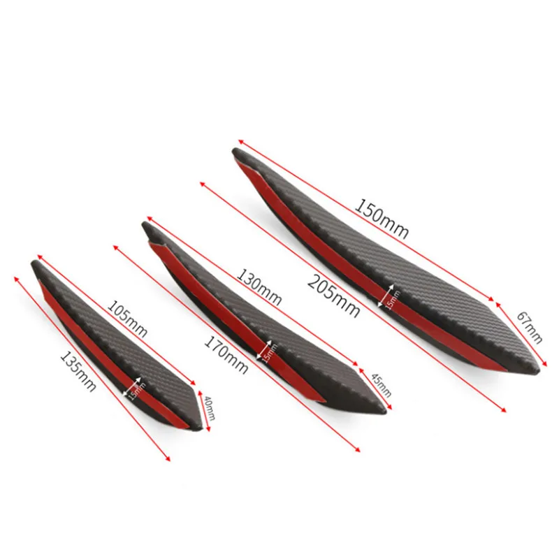 Высококачественный автомобильный передний бампер разветвитель для губ спойлер