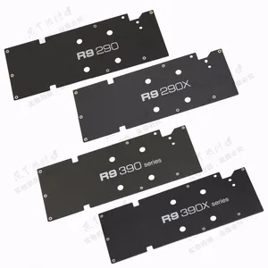 Новая Оригинальная алюминиевая металлическая видеокарта для R9 290 290X 390 390X с монтажными винтами