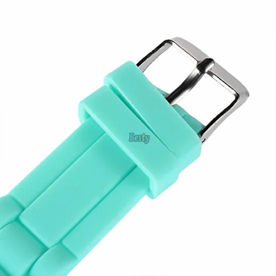 Wholesale Fashion Colorful Unisex Watch Men Women Geneva Silicone Jelly Gel Quartz Analog Sports Wrist Free Shipping F1 | Наручные часы