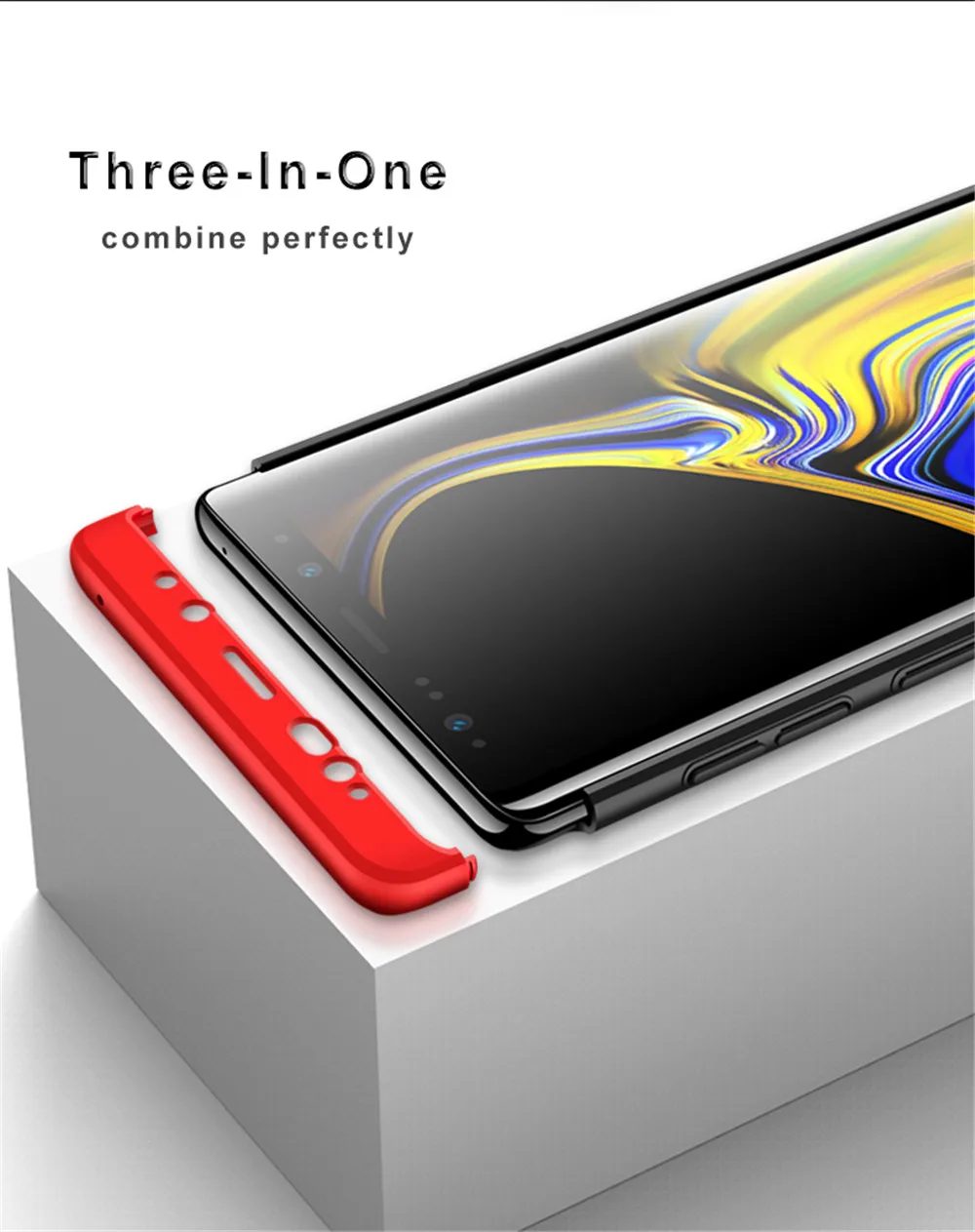 Для redmi 4x note5a Y1 lite 5a 5 s2 y2 6pro 6a 6 a2 чехол GKK 360 полная защита жесткий Гибридный ПК 3 в 1
