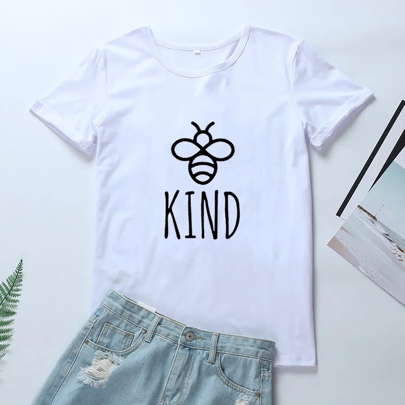 Женская футболка с коротким рукавом и круглым вырезом свободного покроя | одежда