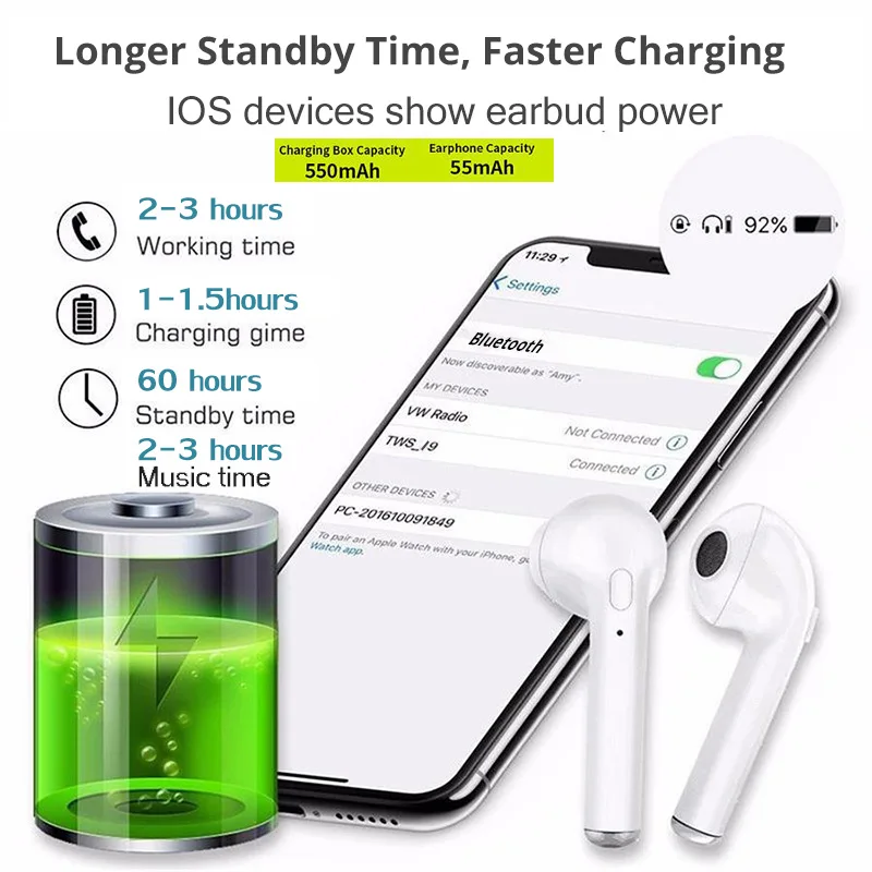 Adiodo беспроводные наушники fone де ouvido Bluetooth наушников auriculares Inalámbrico Функция