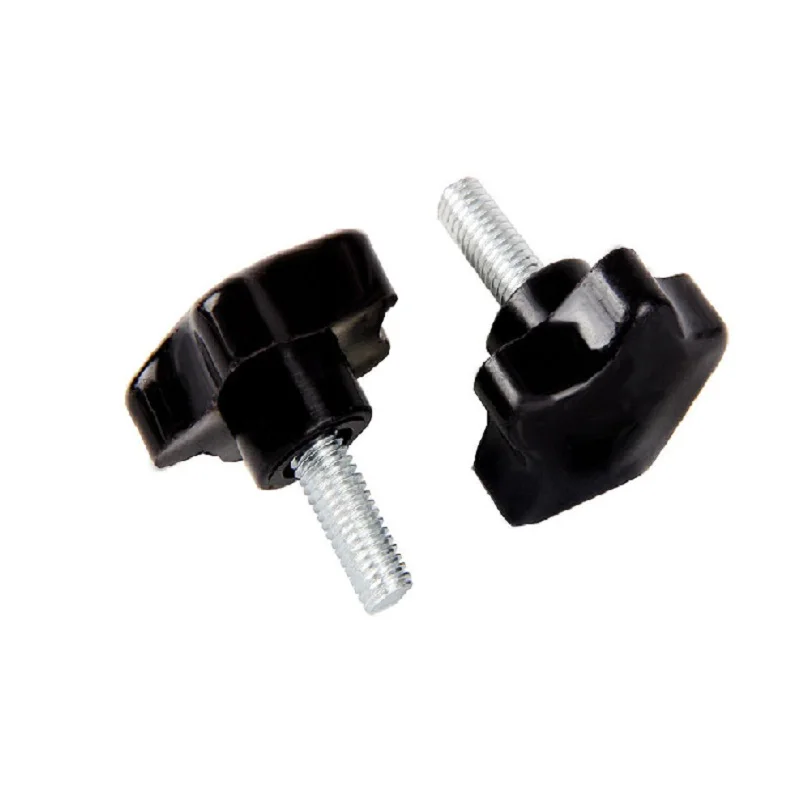 

Free delivery Plum handle screw star bakelite hand screw bolt star screw mechanical handle handle M6*12 16 20 25 30 35 40 50 60