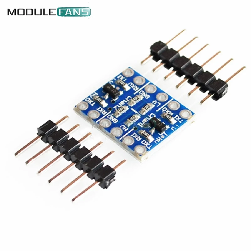 5 шт. Двухканальный преобразователь логического уровня IIC I2C двунаправленный