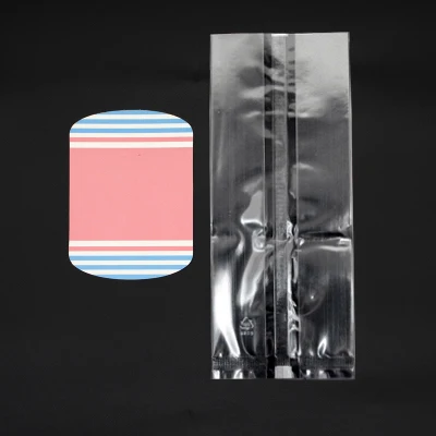 Pink Stripe Clear Пластиковые пакеты для упаковки печенья конфет хлеба, прозрачные вечерние свадебные сумки для шоколада, 20 шт./лот - Цвет: Pink Stripe Clear