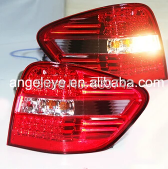 Для задней лампы с красными прозрачными линзами 2006 2013 г. для MERCEDES BENZ W164 M CLASS|lens clear|2