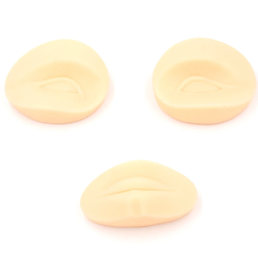 5 комплектов латексная модель глаза и губ для тренировки татуировок бровей |