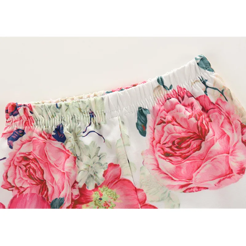 Комплекты детской одежды 2018 Одежда для новорожденных маленьких девочек футболки