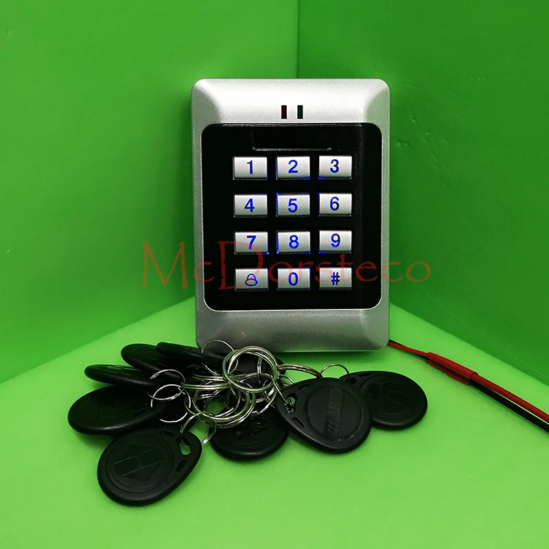 DIY Полная клавиатура Rfid система контроля допуска к двери Yli YS131 узкий тип без NC