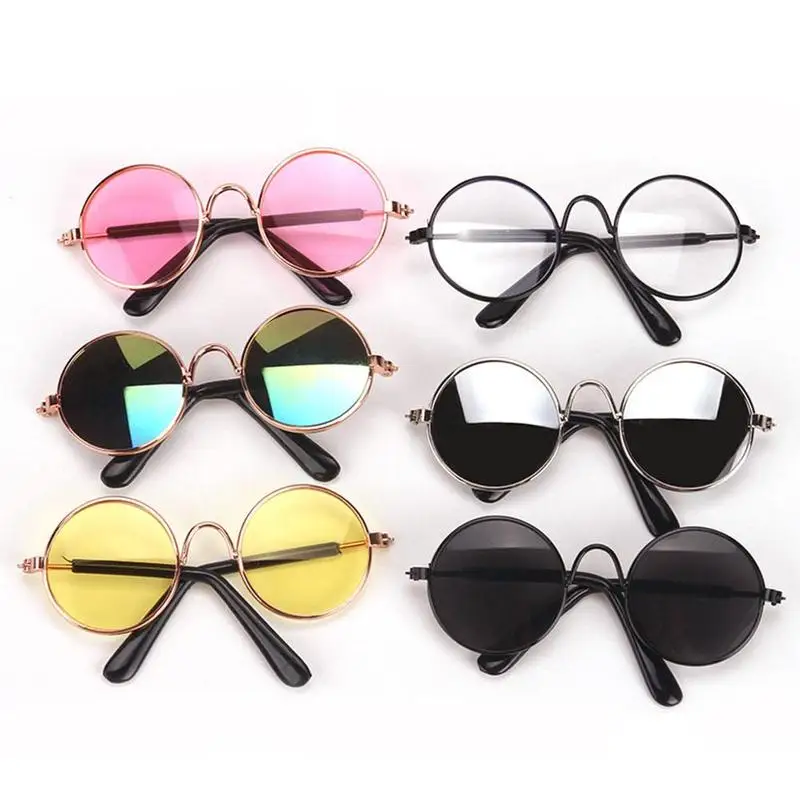 Dongzhur 1:12 Doll House 18-inch Girl Doll Glasses Accessories Doll Decorative Toy Accessories