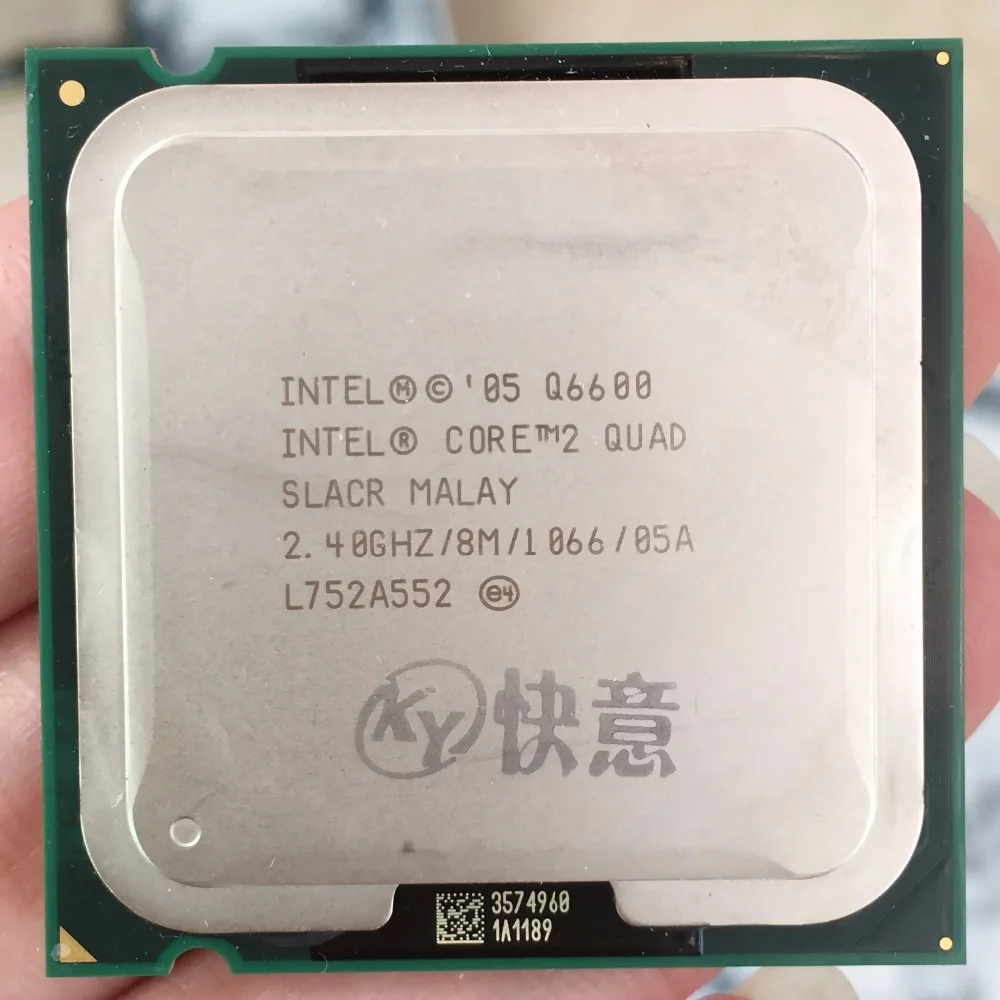 

Четырехъядерный процессор Intel Core2 Q6600, процессор 95 Вт 105 Вт (кэш-память 8 Мб, 2,40 ГГц, 1066 МГц FSB), настольный процессор SLACR SL9UM GO LGA775