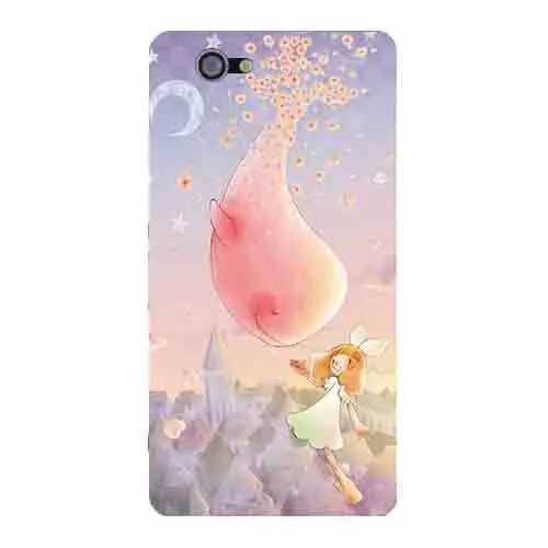 Оригинальный жесткий пластиковый чехол для Sony Xperia Z1 Compact D5503 M51w MINI мода прекрасная