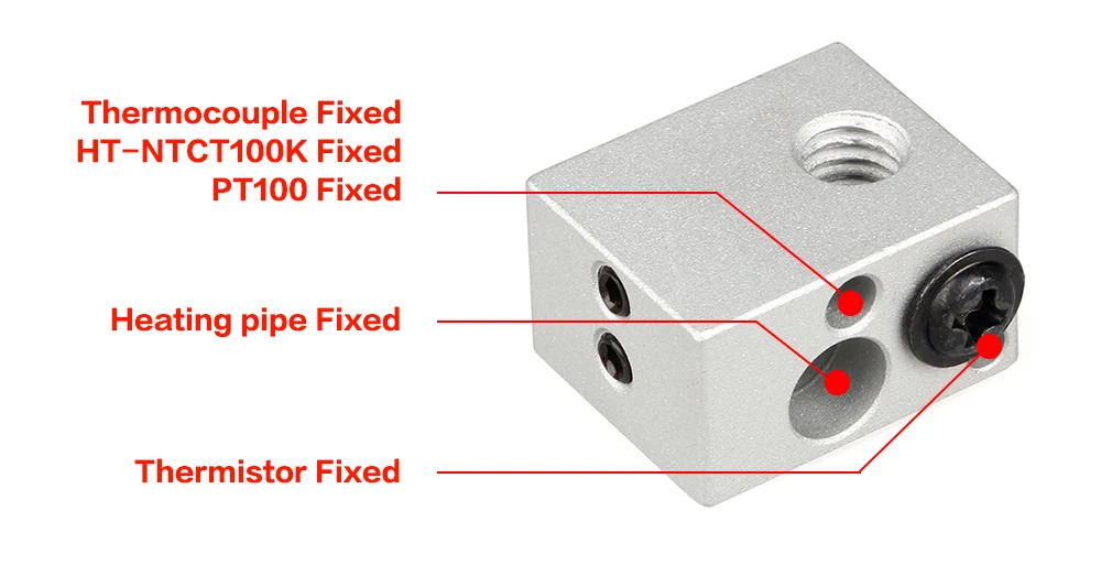 3DSWAY части 3d принтера XCR WS-V1 с водяным охлаждением Hotend модуль низкотемпературного типа высокая температура 0,4/1,75 с силиконовыми носками 1 шт