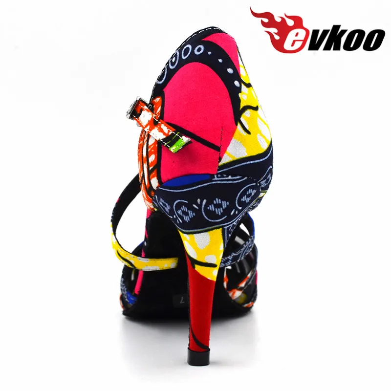 Новинка 2017 года Танцевальная обувь Evkoo для девочек Женская Профессиональная