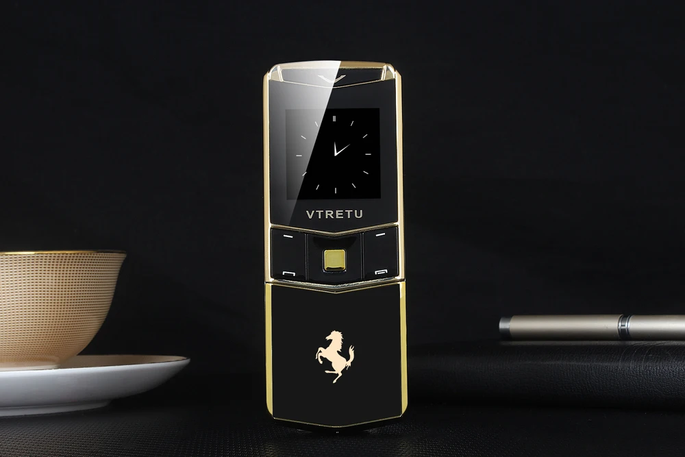 Роскошный Металлический фирменный телефон 2G GSM Специальный стиль бизнес слайдер тонкий крутой Мини карта телефон BT циферблат Вибрация анти потеря
