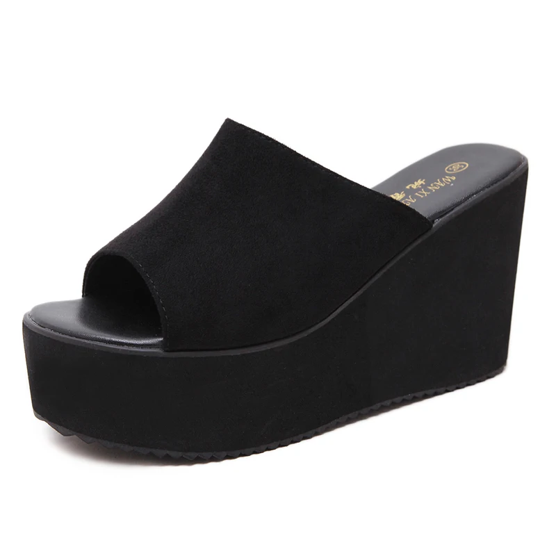 Сандалии женские на танкетке босоножки высоком каблуке повседневные пляжные