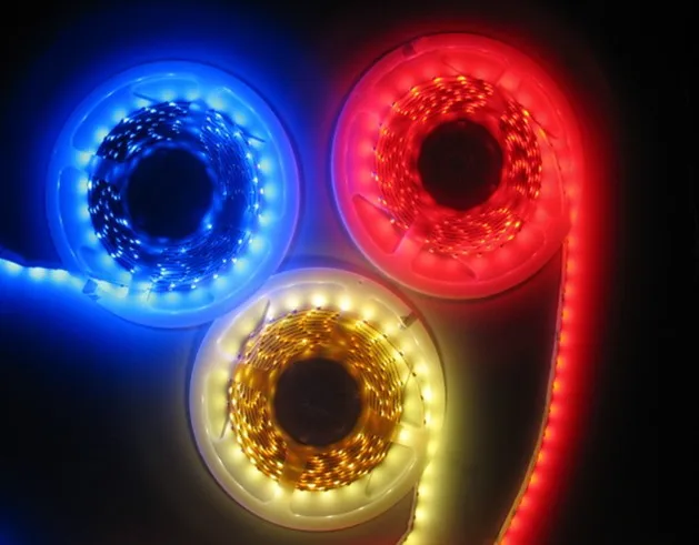 Оптовая продажа 20 компл./лот 5050 rgb 5 м RGB светодиодные полосы световые полоски 300 led