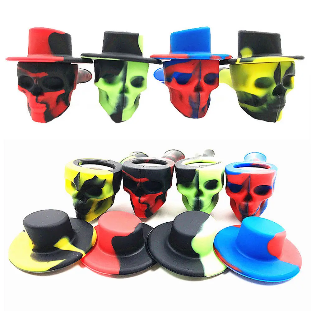 Высококачественные портативные силиконовые курительные трубки для табака