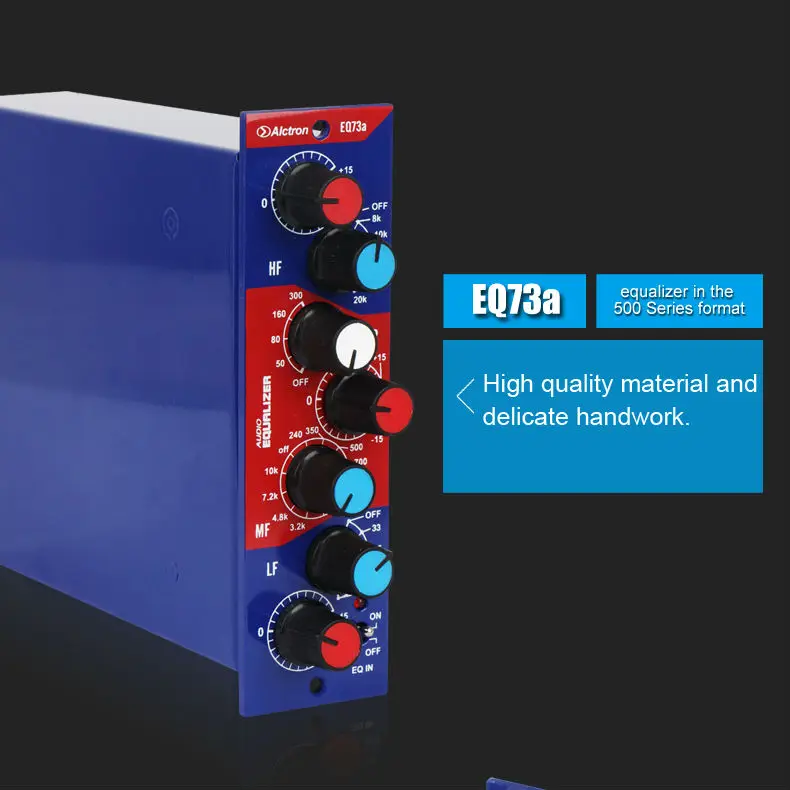 Alctron EQ75A 500 Series Mic/Preamp инструмента используется в записи и сценической производительности с высоким качеством, низкая цена