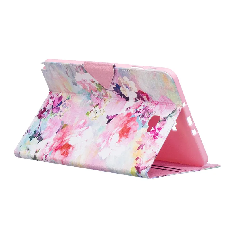 Кожаный чехол Wekays для samsung Tab A6 с мультяшным котом для samsung Galaxy Tab A6 A 6 10,1 SM-P580 P585 чехол для планшета