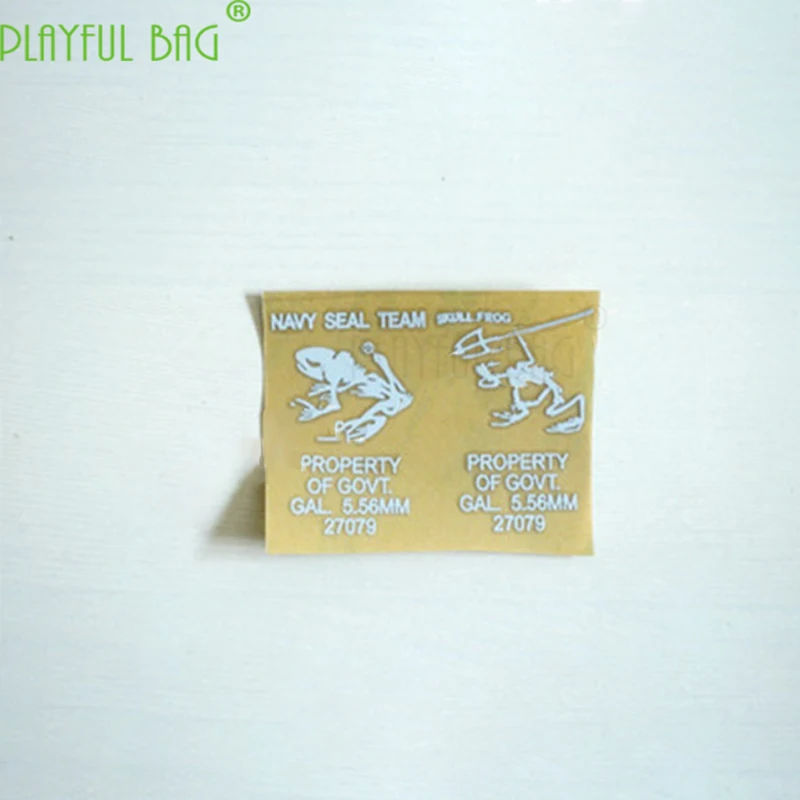 Металл CS для активного отдыха водонепроницаемая самодельная наклейка Mk18