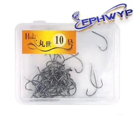 FPHWYP в коробке таблетки рыболовная Коробка крючок ручка колючий Крючок Выстрел