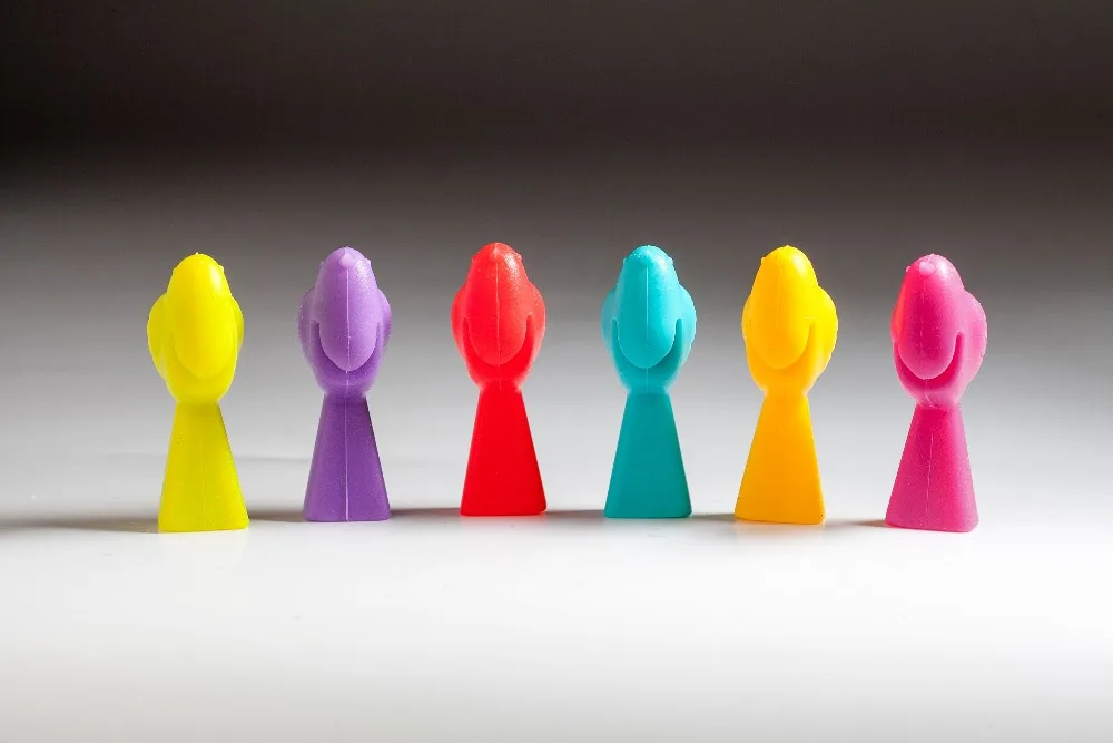 6 шт./компл. маркер на стакан для вина птица этикетки вечеринки Винный Цвет Стекло