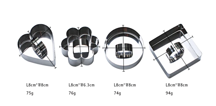 Кухонные инструменты для выпечки сделай сам из нержавеющей стали кекс салат