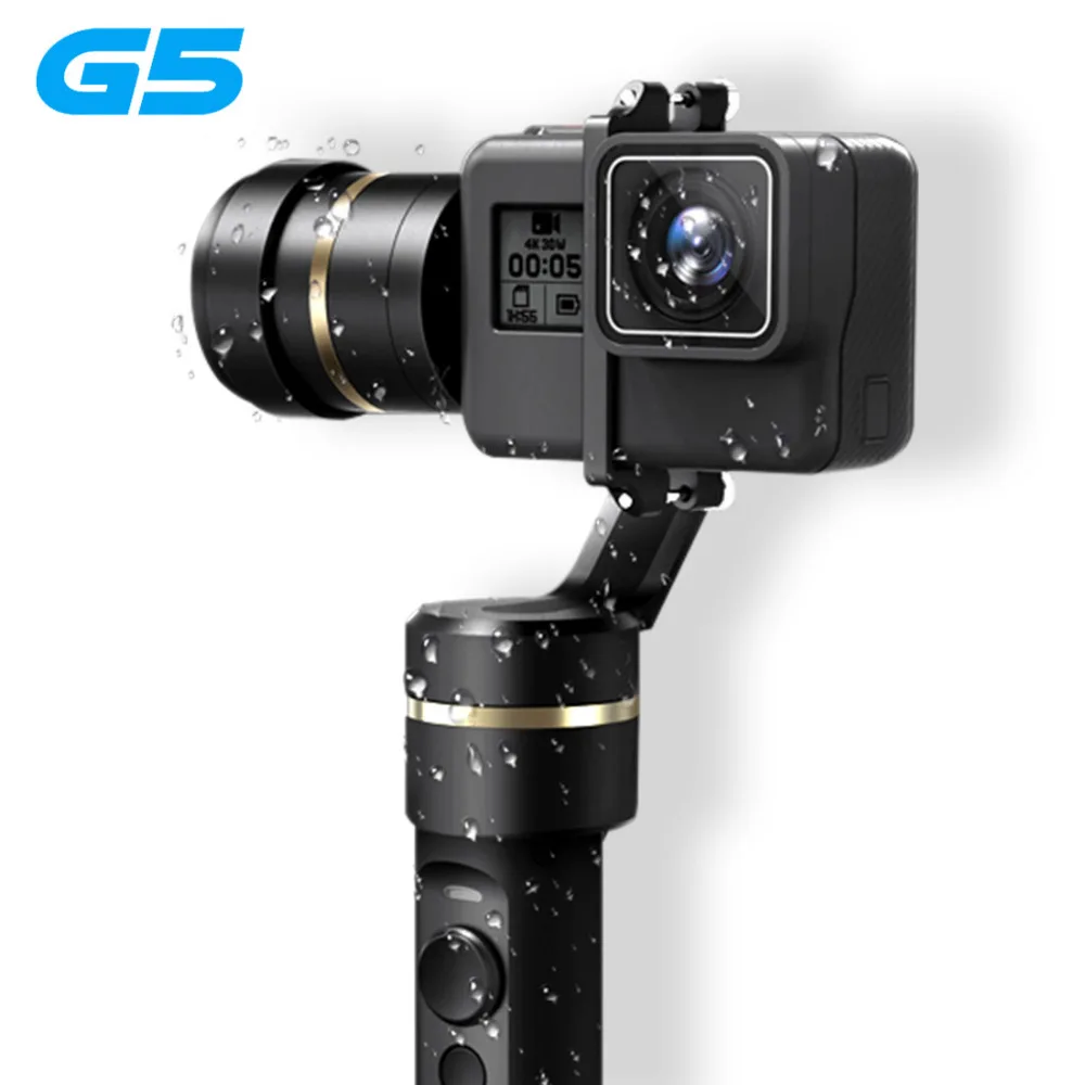 FeiyuTech Feiyu G5 брызг 3 оси ручной карданный для GoPro HERO 6 5 4 + Xiaomi yi k SJ Экшн камера AEE