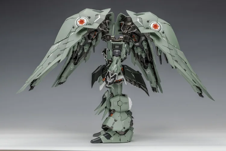 Стальной Легенда Гандам модель MB 1/100 NZ-666 Kshatriya(готовая) Мобильный костюм детские игрушки