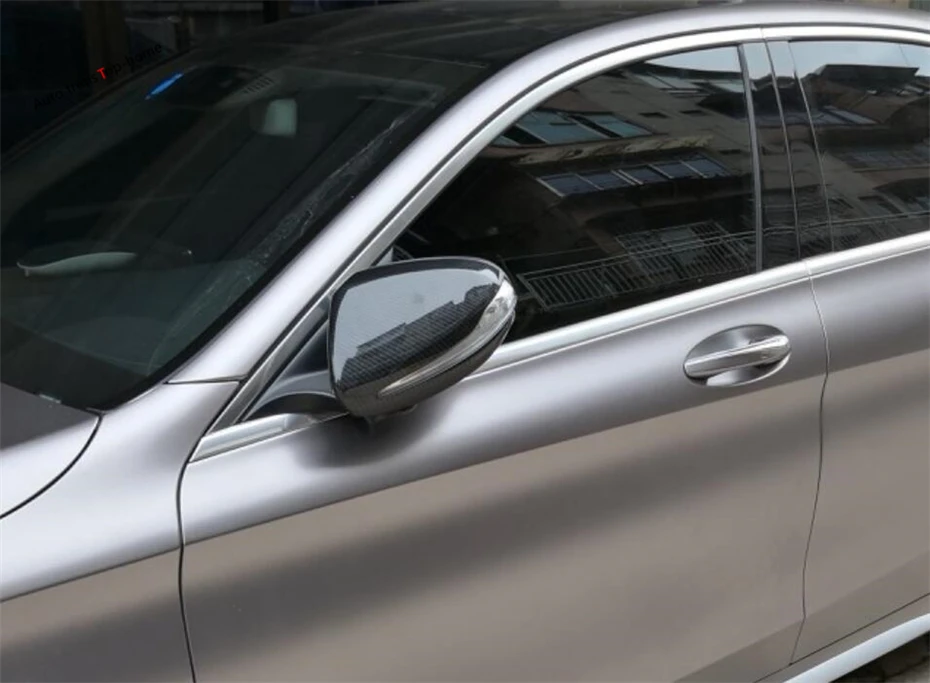 Yimaautotrims аксессуары для Mercedes Benz C CLASS / GLC 2016 2018 накладка на зеркало заднего вида/ABS