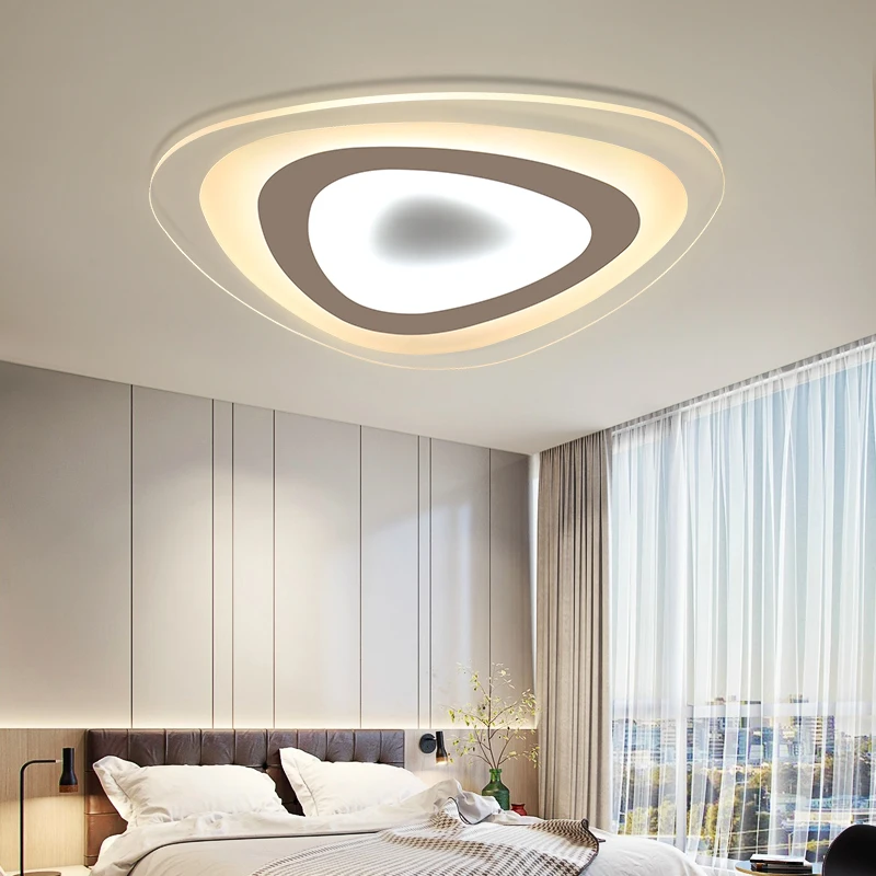 Современный дизайн потолочный светильник черного и белого цвета светодиодный