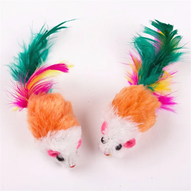 

Pet Cat Kitten Dog Playing Toy False Mouse Rat Toys Free Shipping Colors Randomly Multicolor