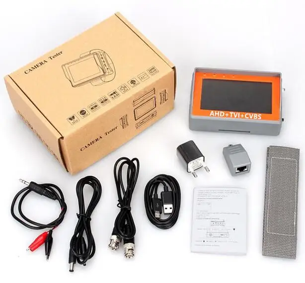 4 3 дюйма в 1 HD CCTV тестер монитор AHD CVI TVI CVBS аналоговые камеры 5MP 4MP 1080P 720P UTP аудио 12В |