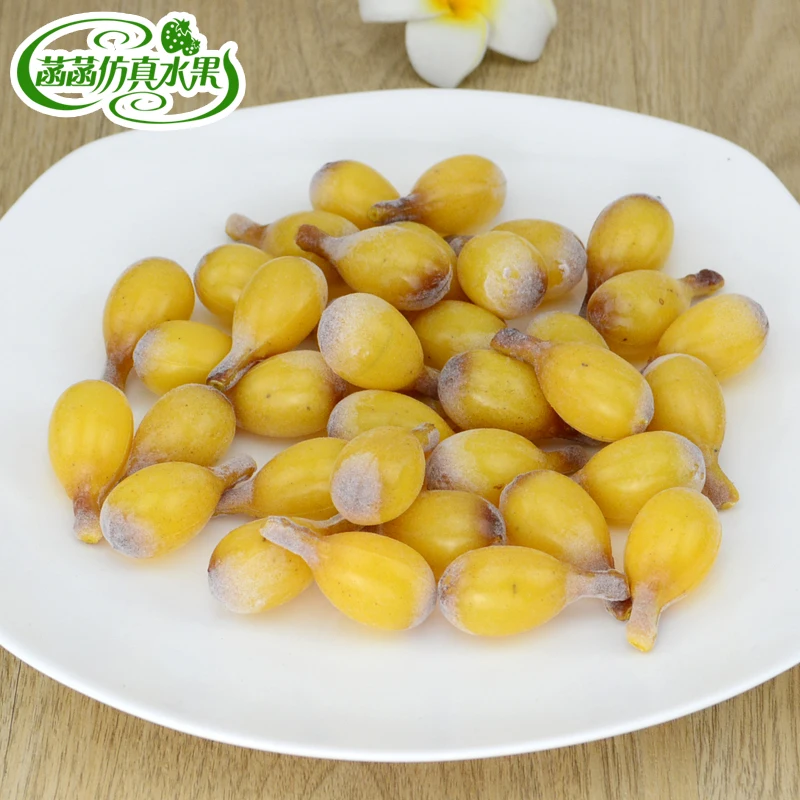 

Artificial fruit model child game props plastic neflier model