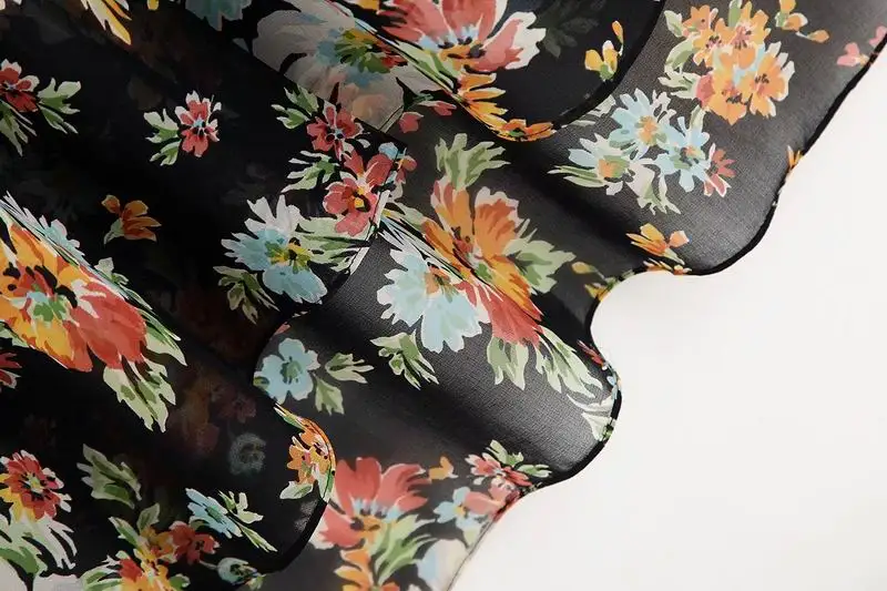 Женская Солнцезащитная одежда лето 2019 Новая модная винтажная Цветочная