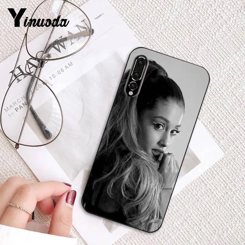 Чехол Yinuoda Ariana Grande AG Rainbow Sweetener для телефона Huawei P9 P10 Plus Mate9 10 Mate10 Lite P20 Pro Honor10
