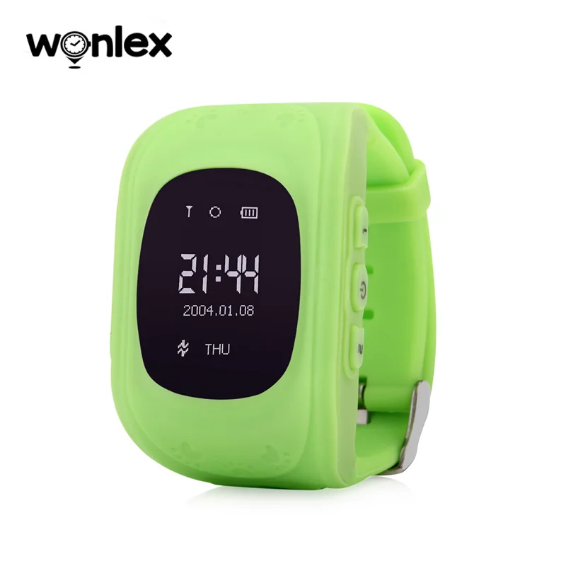 Wonlex Q50 Smart Watch OLED сенсорный экран GPS SOS Вызов наручные часы локатор трекер анти