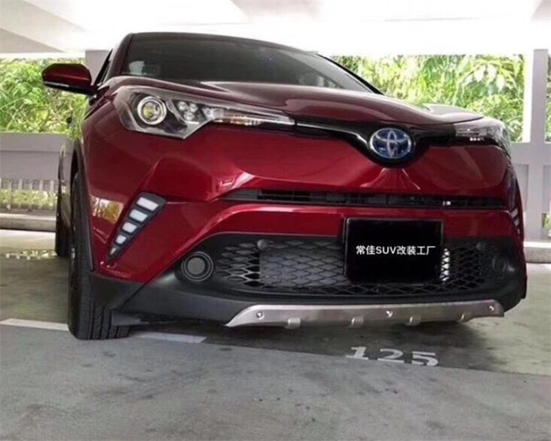 Для TOYOTA C HR CHR 2016 2017 2018 2019 Передний + Задний Бампер Защитный диффузор
