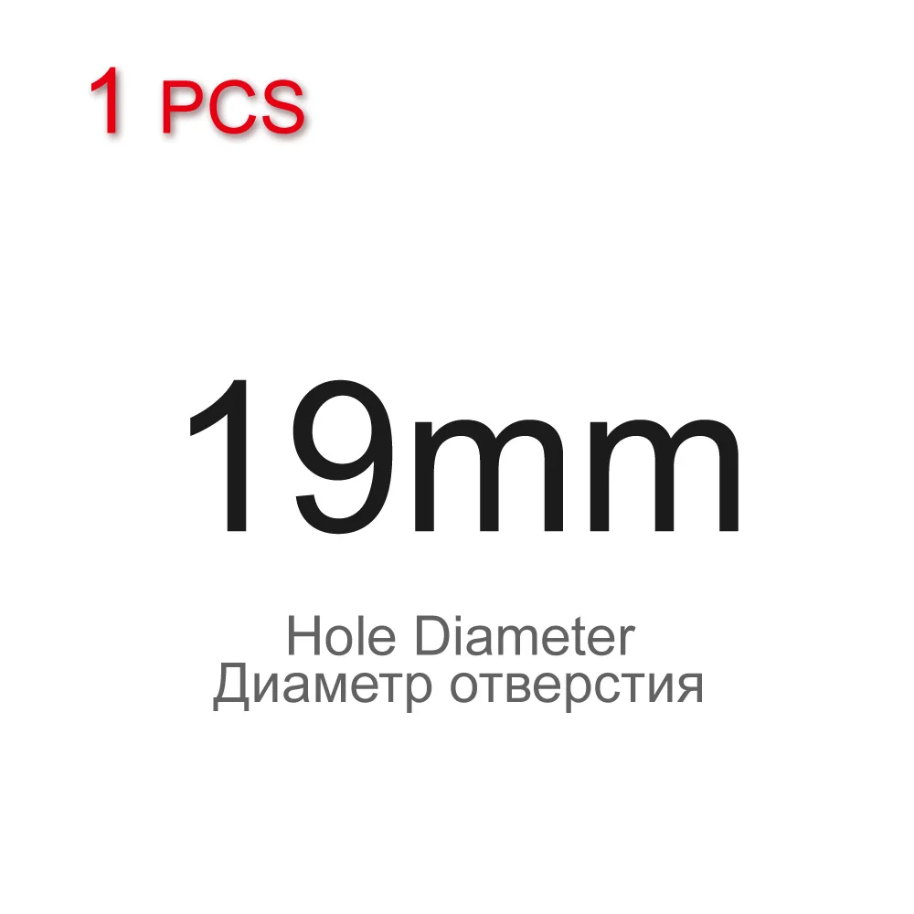 Sanbest Кожа ремесло дырокол инструмент, Толстая сталь ремесленный круглый пояс бумага одежда из полотна пробивая DIY перфоратор AT00002 - Цвет: 19mm 1pcs