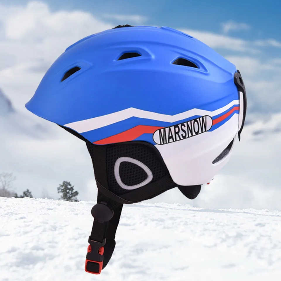 Ski Helmet Without Goggles Snowboard Men/Women/Kids Snowmobile Motorcycle Skis/Sled Mask Winter Snow Warm Fleece | Спорт и