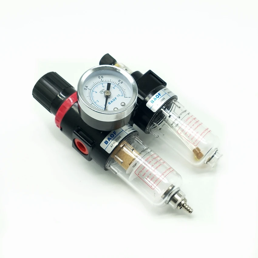 AFC2000 1/4 ''порт блок очистки источника воздуха F.R.L комбинированный регулятор